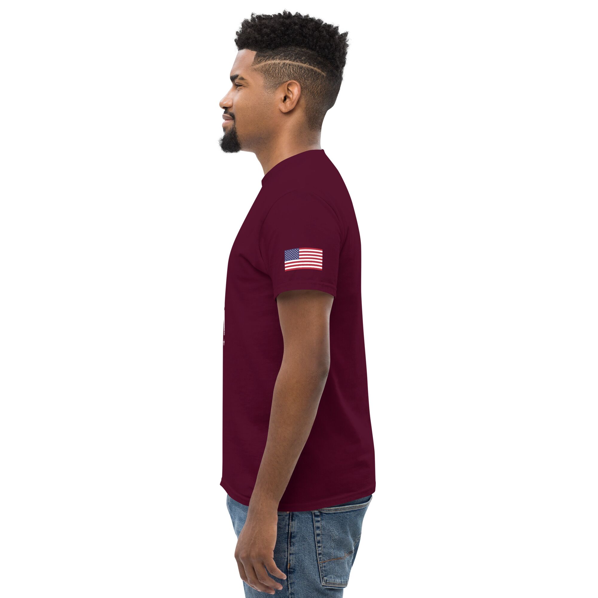 mens-classic-tee-maroon-left-65104c4aad6d7.jpg