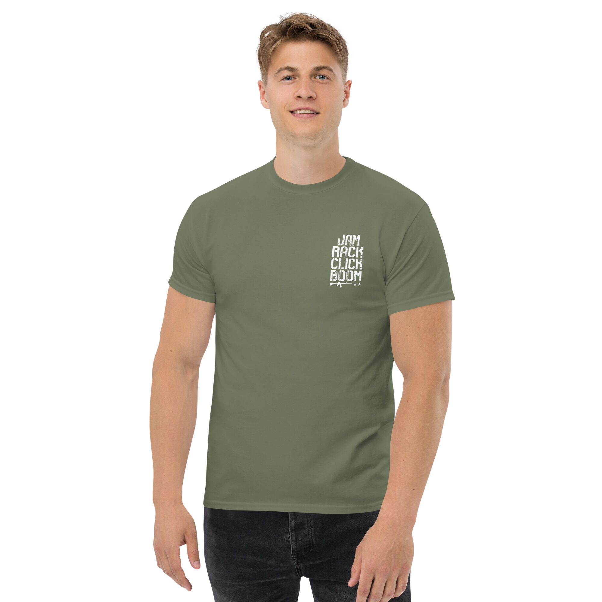 unisex-classic-tee-military-green-front-666b6c7b0e6a4.jpg